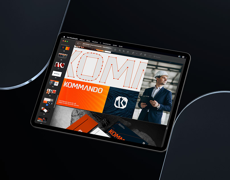 Kommando: Rebranding e Identidade Visual